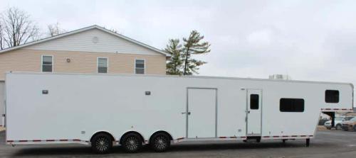 Enclosed Trailer with Living Quarters