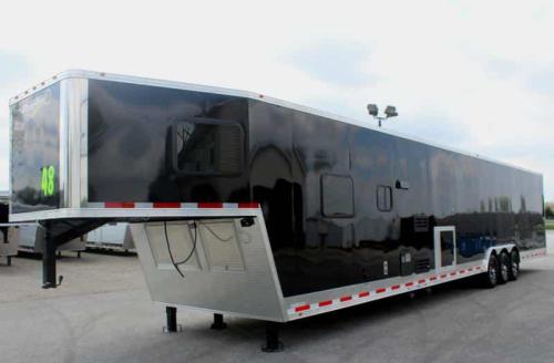 Enclosed Trailer with Living Quarters