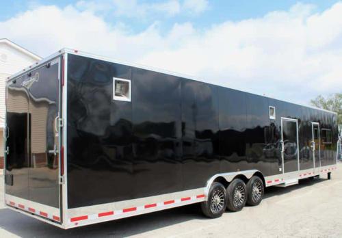 Enclosed Trailer with Living Quarters