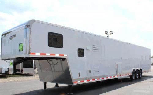 Enclosed Trailer With Living Quarters